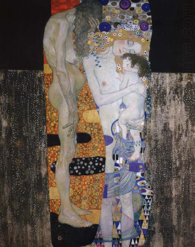 Gustav Klimt kvinnans tre aldrar china oil painting image